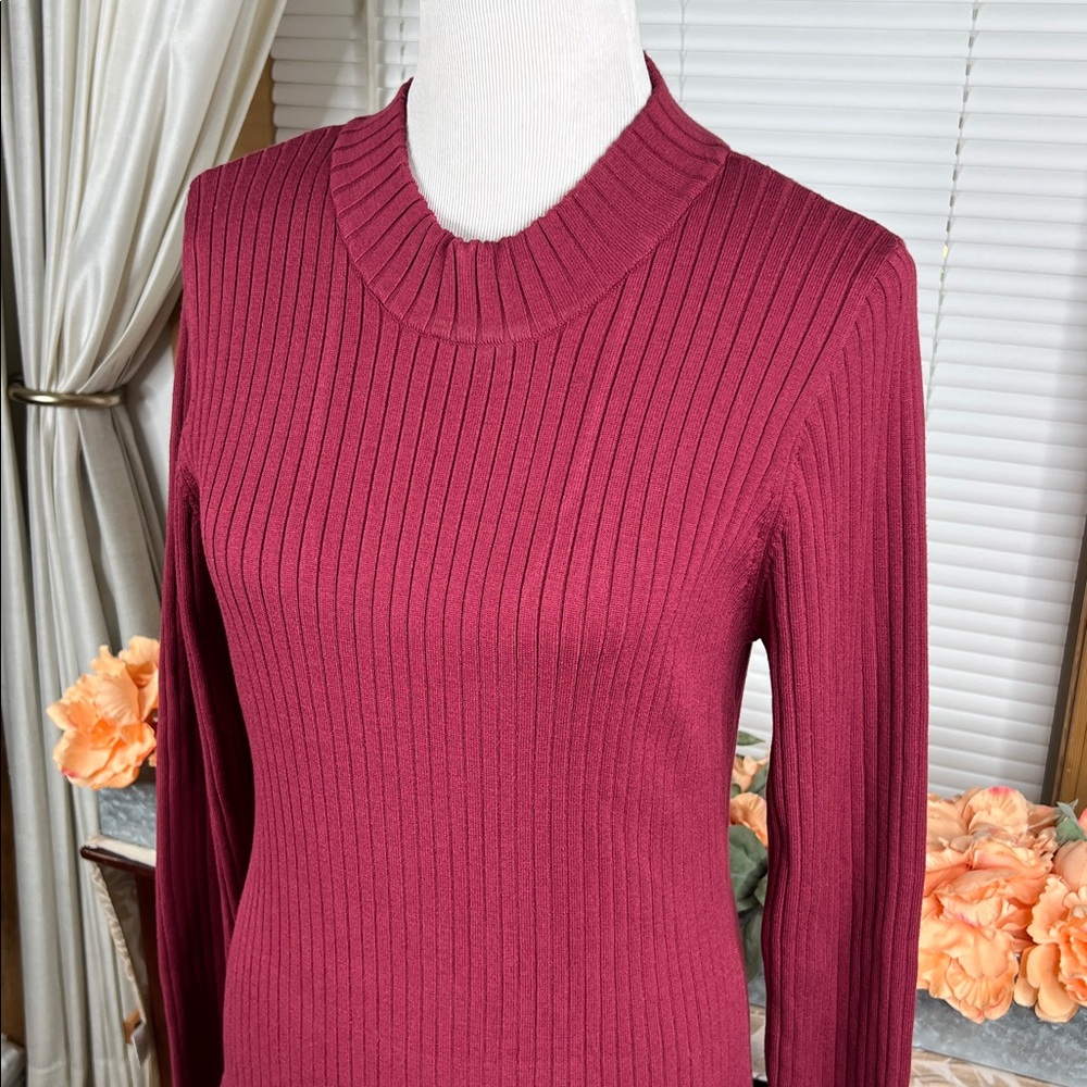 NWT Free People Emmy Mini Dress in Aged Red Size XL - Picture 4 of 11